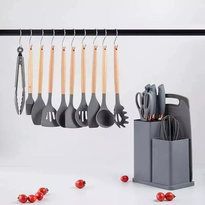 SET JUEGO DE 19 UTENSILIOS DE COCINA